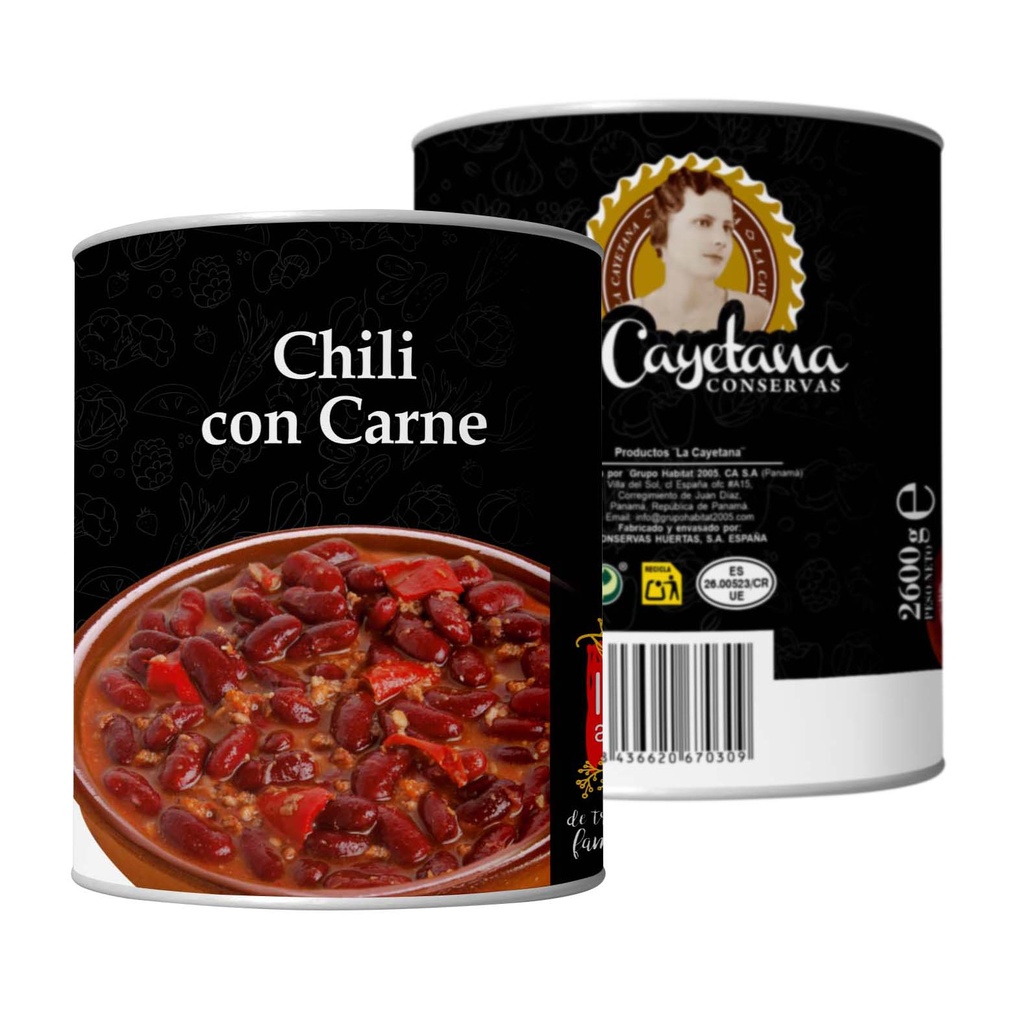 Chili con Carne 2600g