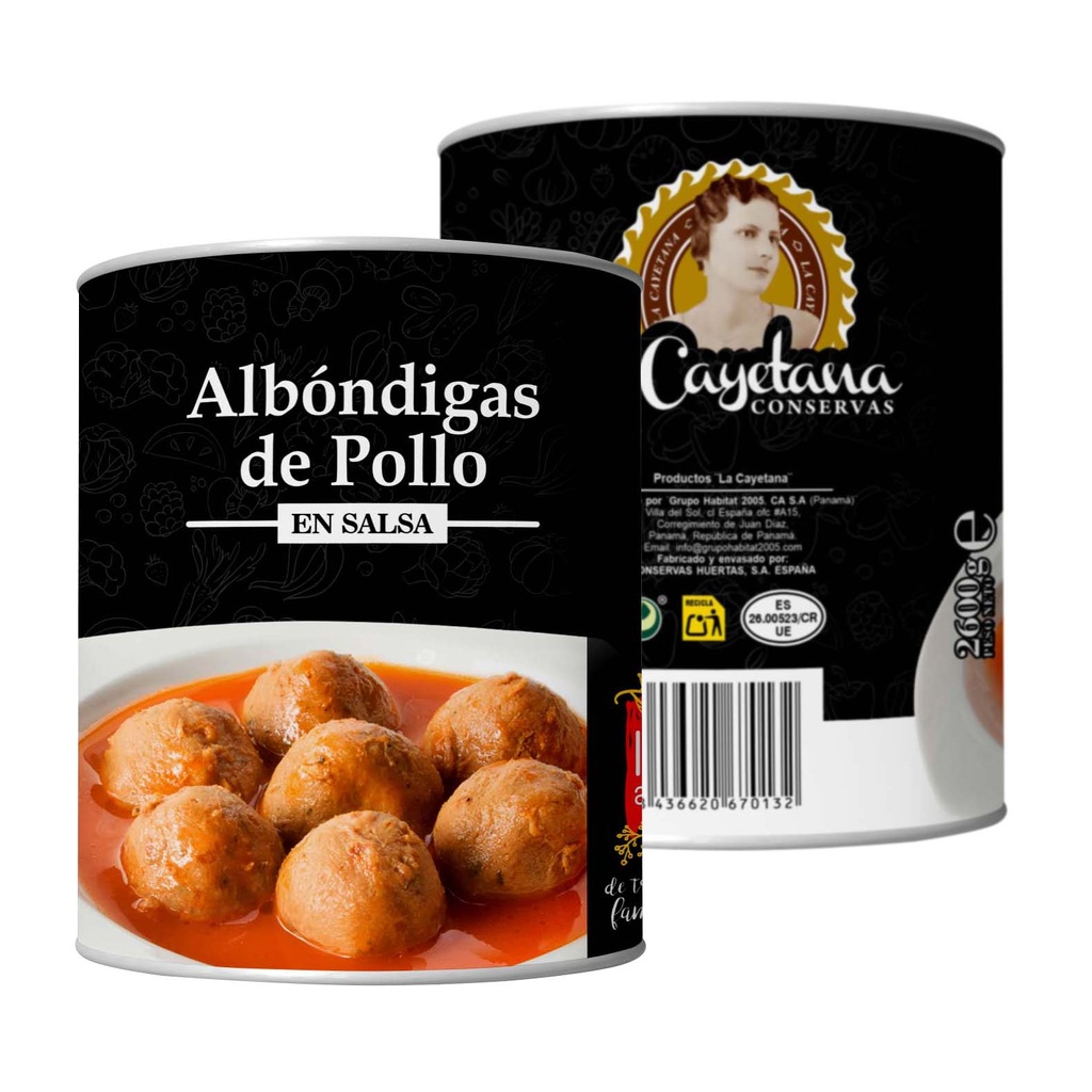 Albóndigas de Pollo 415g (copia)