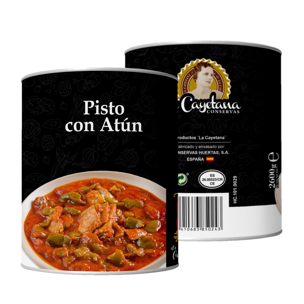 Pisto con Atún 2600g