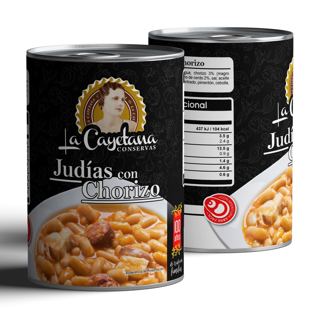 [HC.101.0016] Garbanzos con Chorizo 415g (copia)