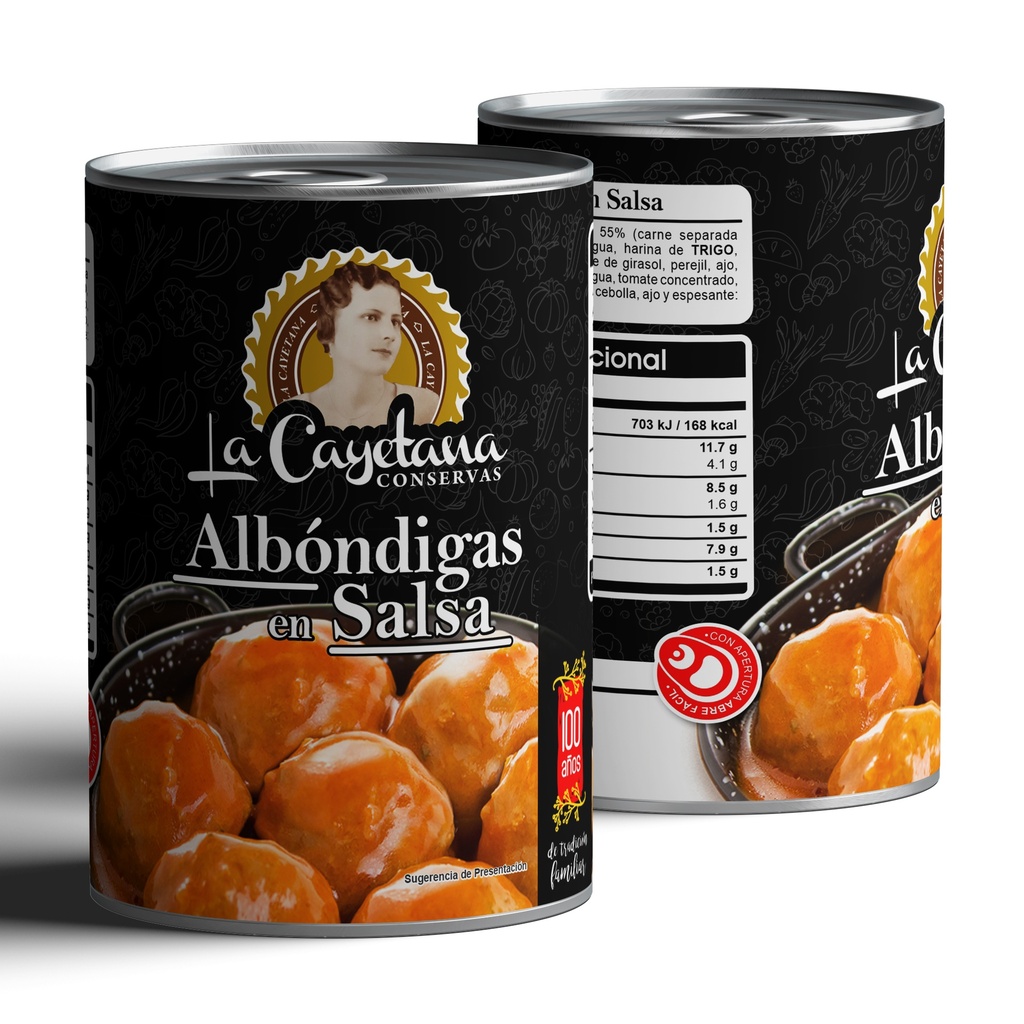 [HC.101.0002] Albóndigas con Guisantes 415g (copia)