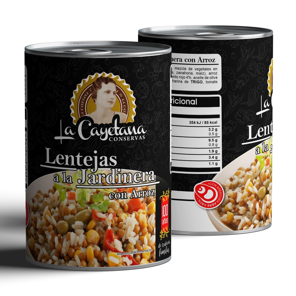 [HC.101.0022] Lentejas con Chorizo 415g (copia)