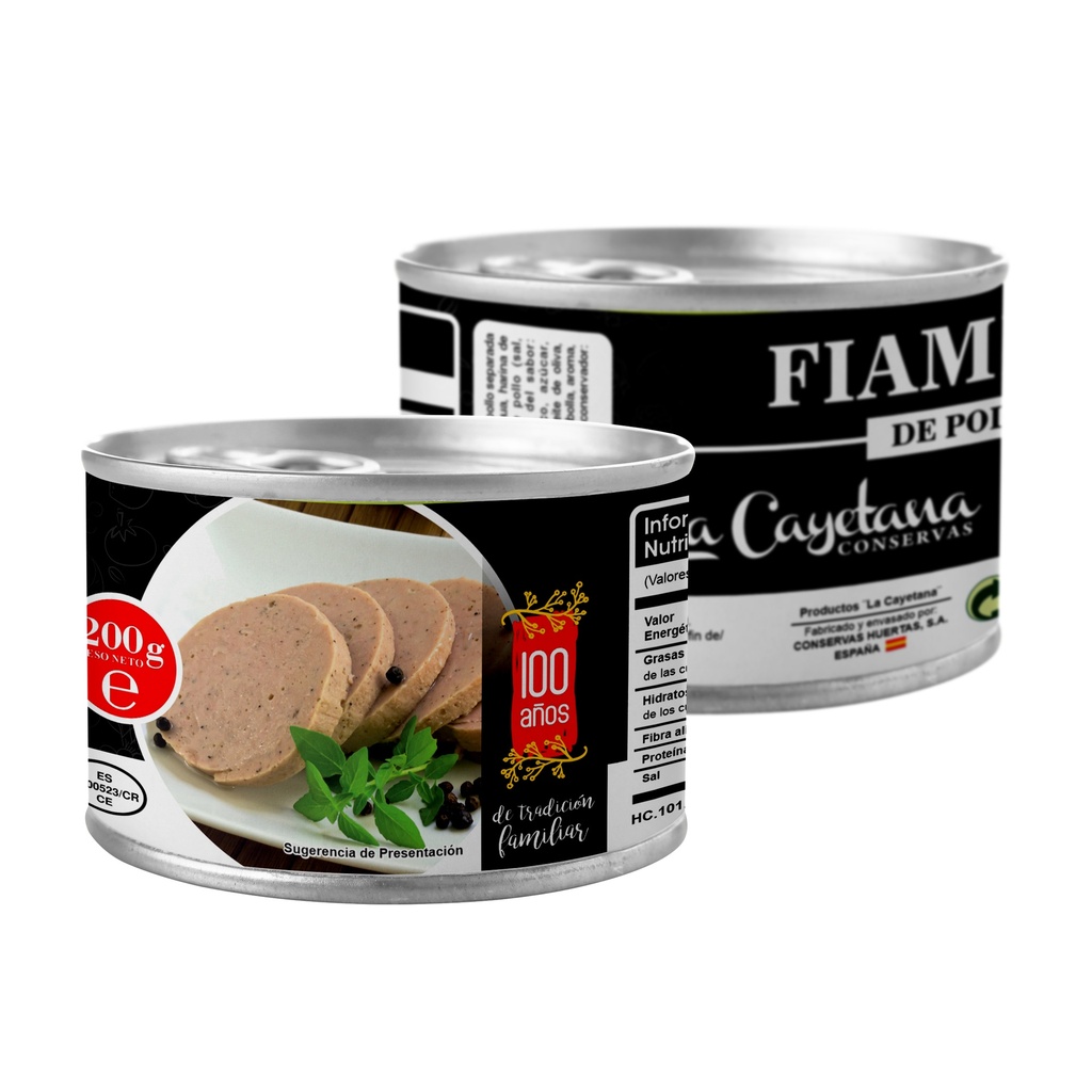 [HC.101.0011] Fiambre de Pollo 200g