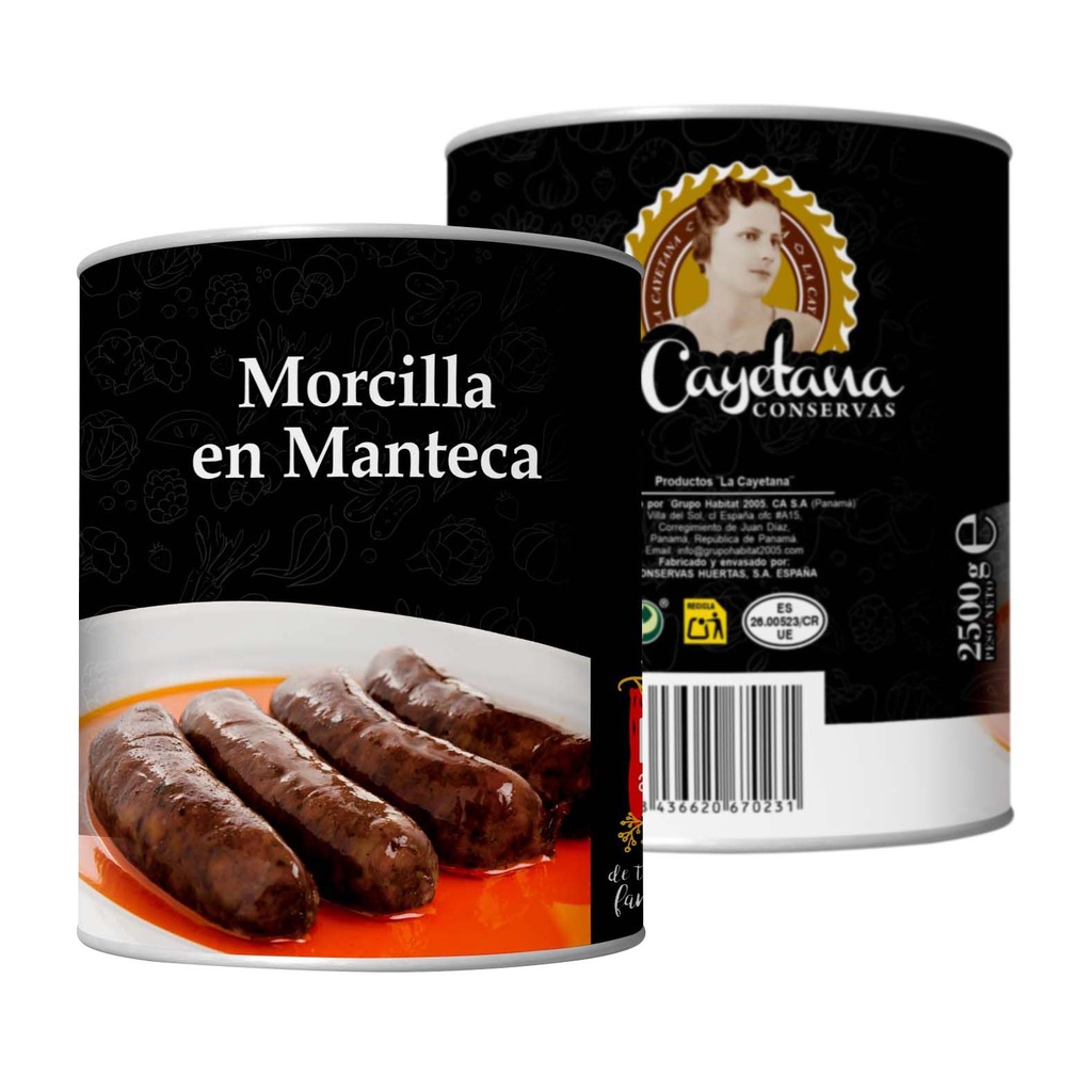 [HC.101.0042] Morcillas en Manteca 640g (copia)